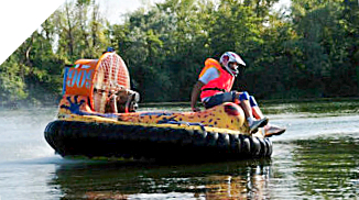 Bufo hovercraft crazy riding